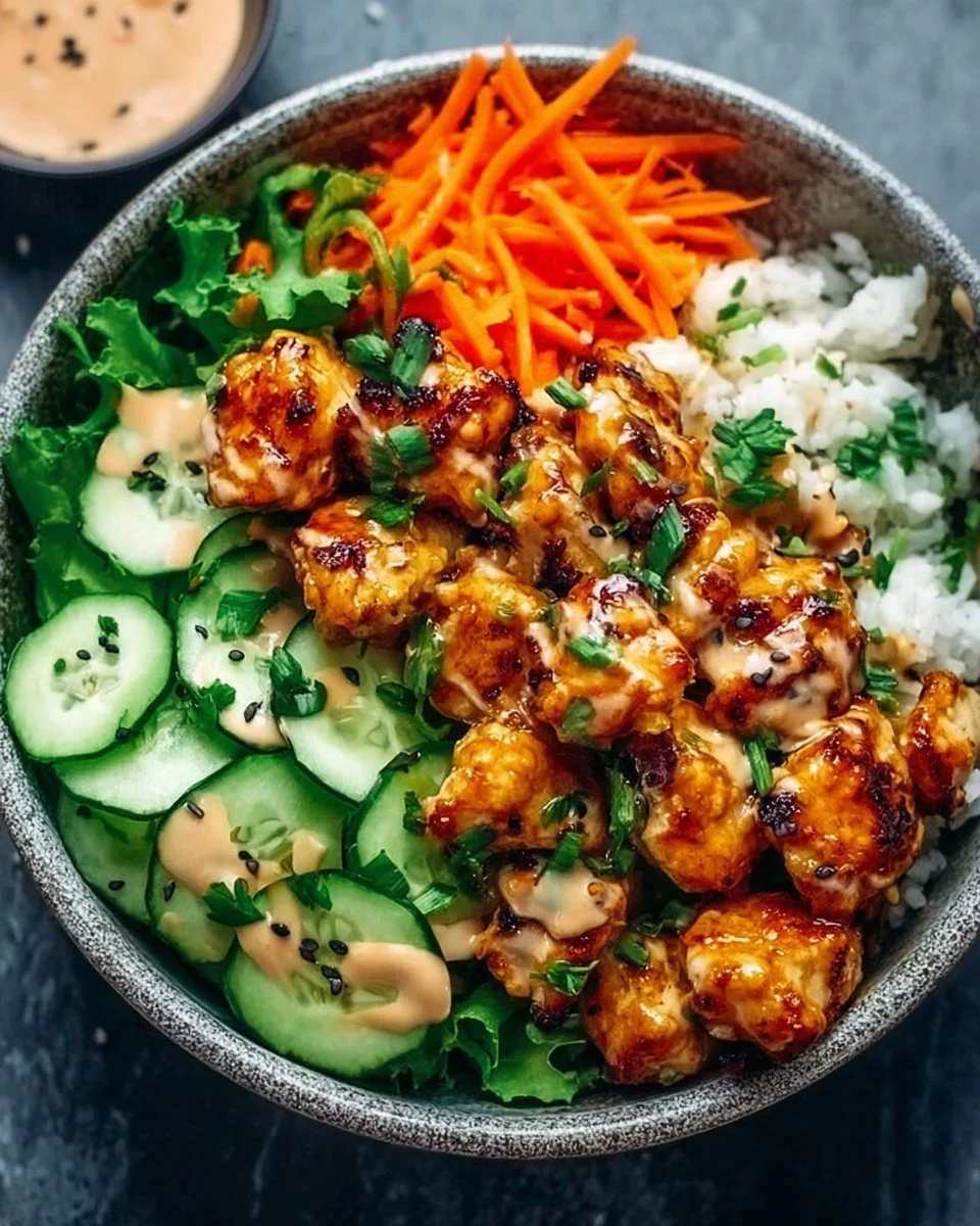 Bang Bang Chicken Bowl