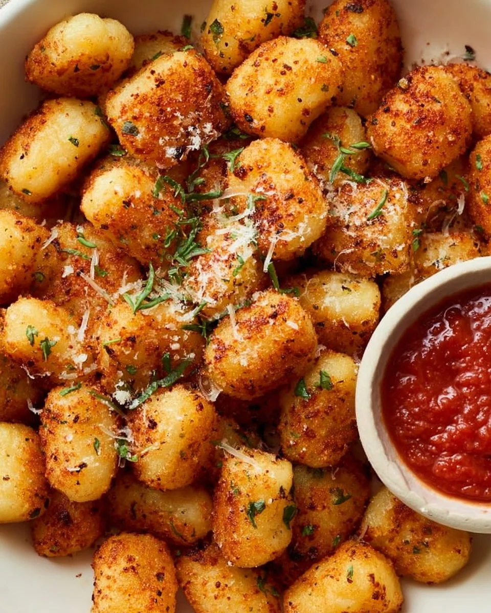 Crispiest Air Fryer Gnocchi