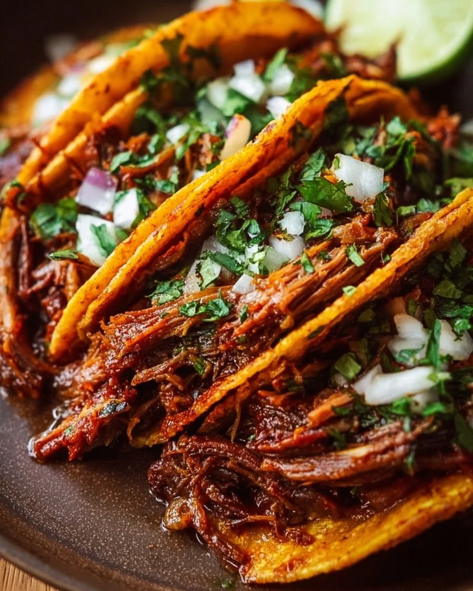 Crock Pot Birria Tacos