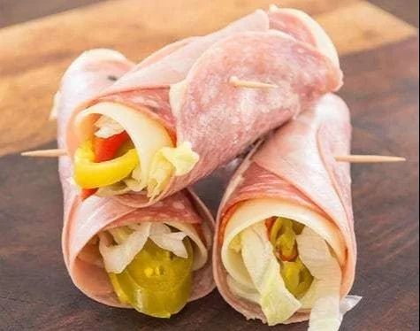 Italian Sub Roll-Up {grain-free}