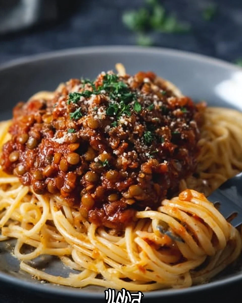 Lentil Bolognese