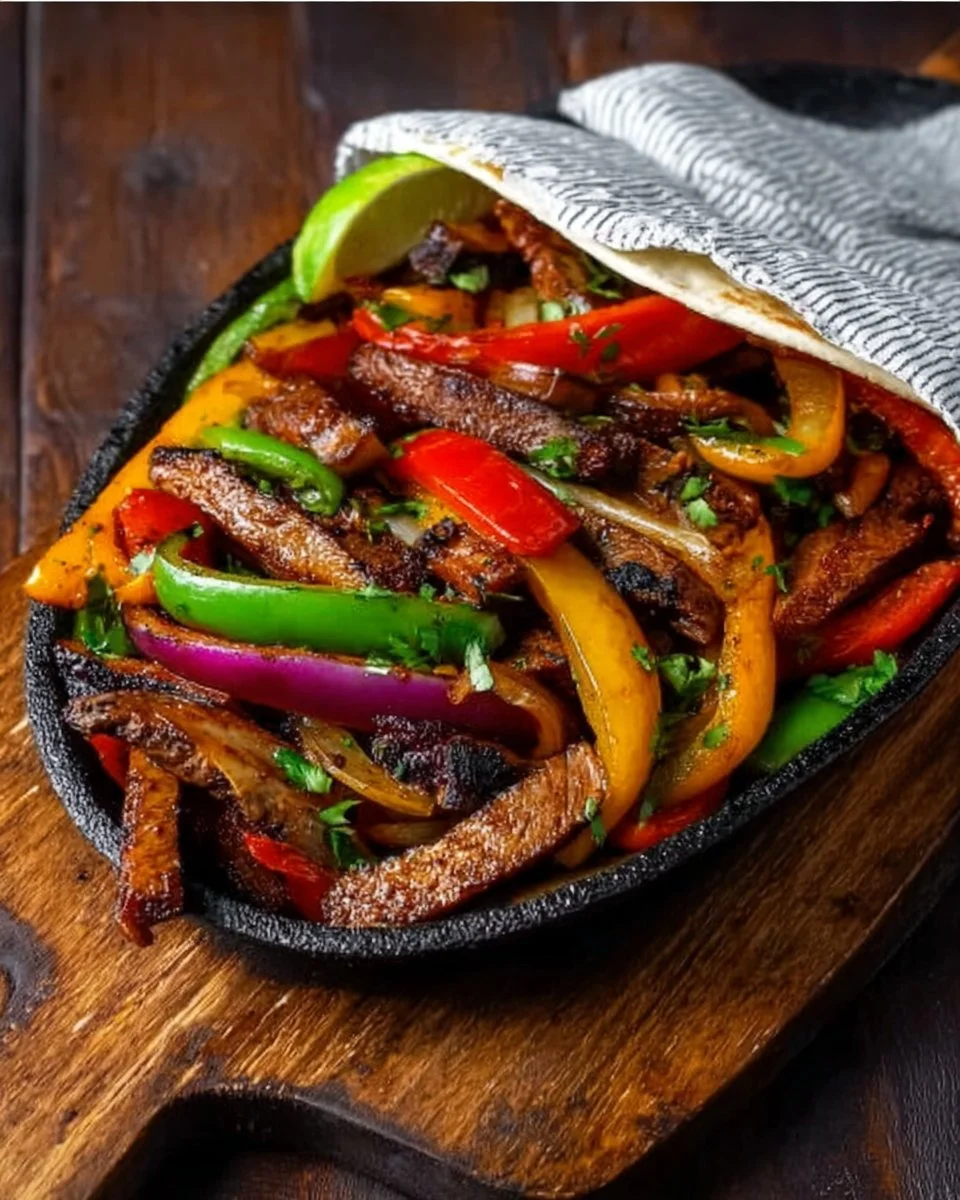 Portobello Vegan Fajitas