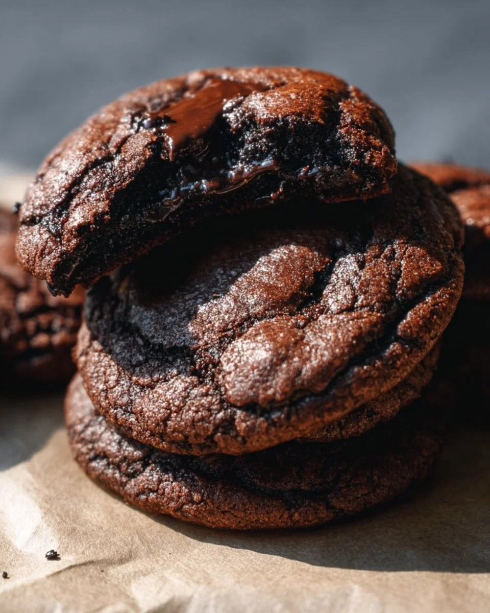 Sourdough Discard Brownie Cookies