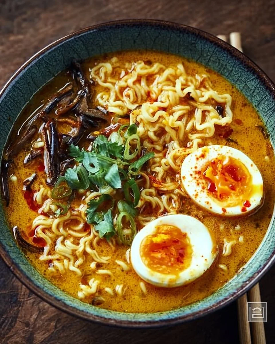 Spicy Coconut Curry Ramen