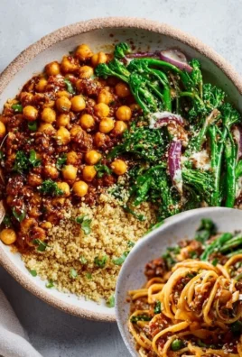 High protein vegetarian dinners featuring colorful and nutritious dishes