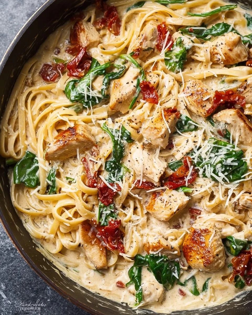 Creamy Tuscan Chicken Pasta