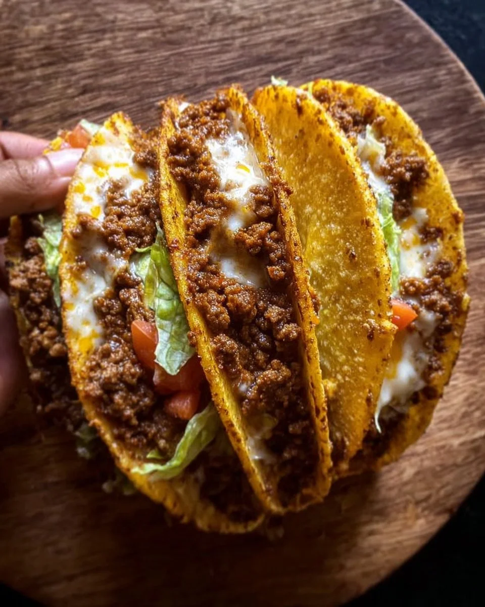 Crispy Ground Beef Tacos