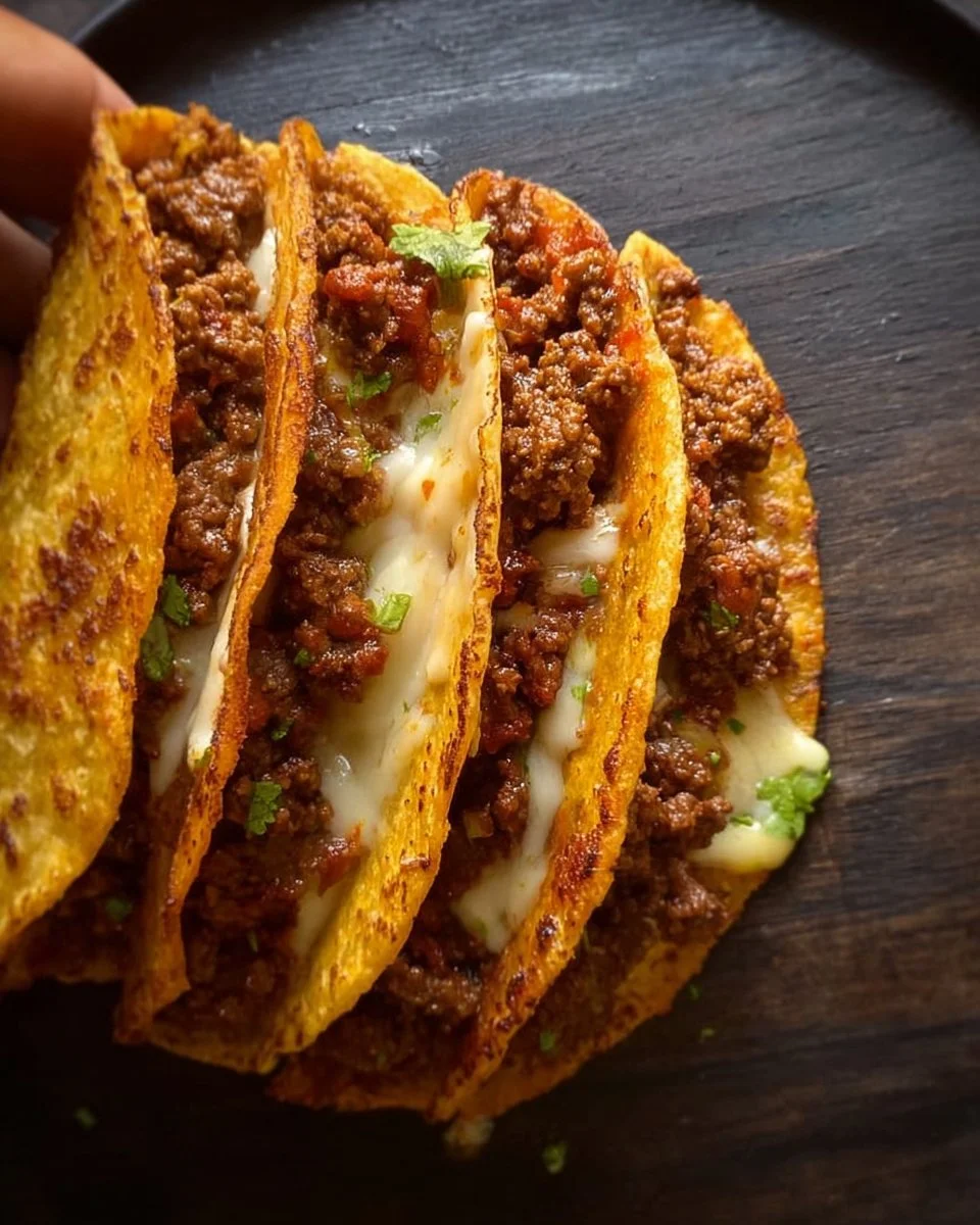 Crispy Ground Beef Tacos