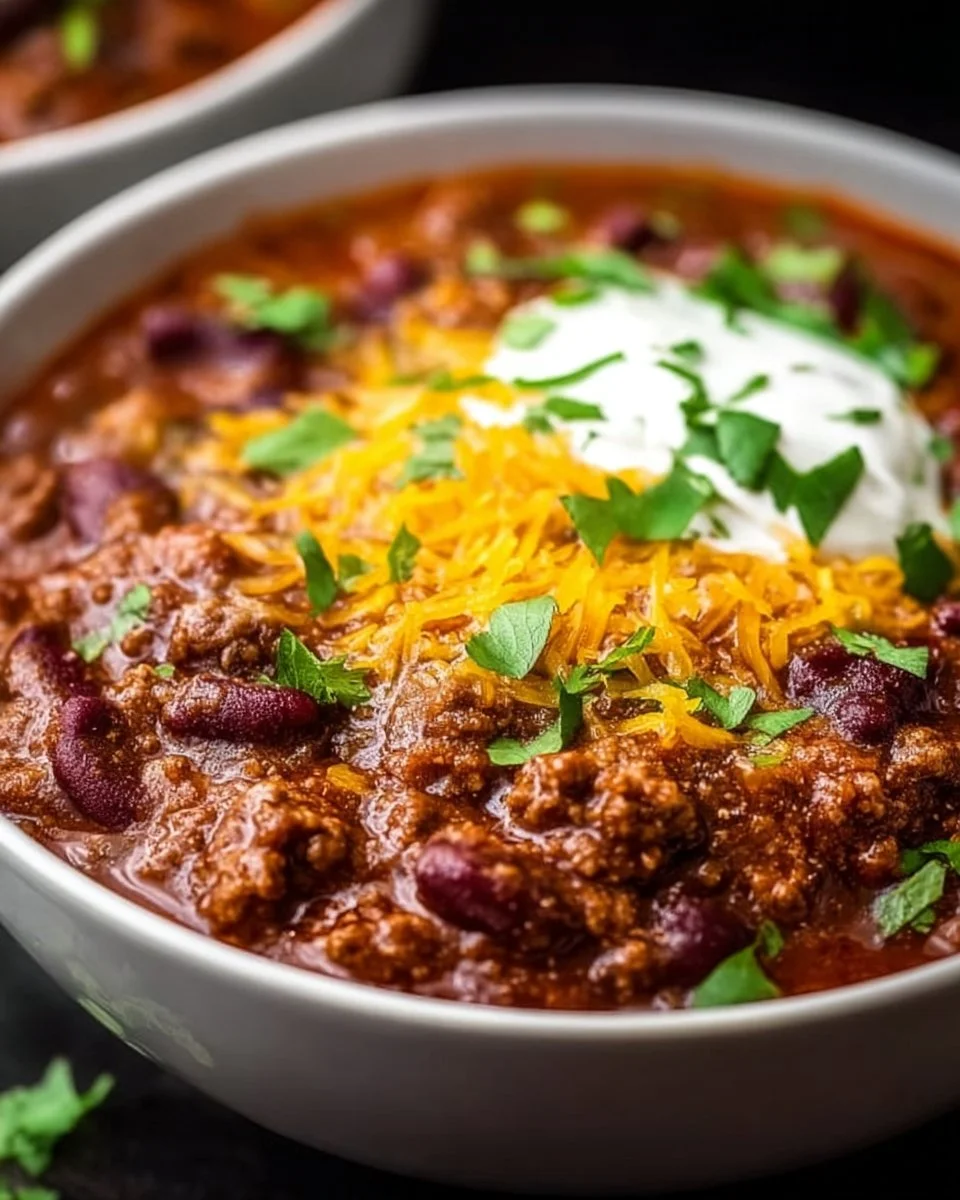Crockpot Chili (Slow Cooker Chili)