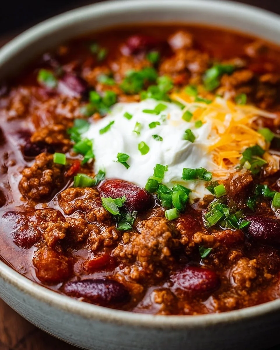 Crockpot Chili (Slow Cooker Chili)