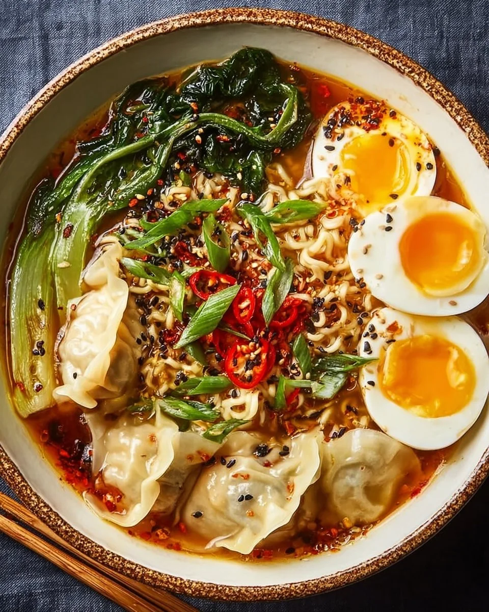 Dumpling Ramen Bowl