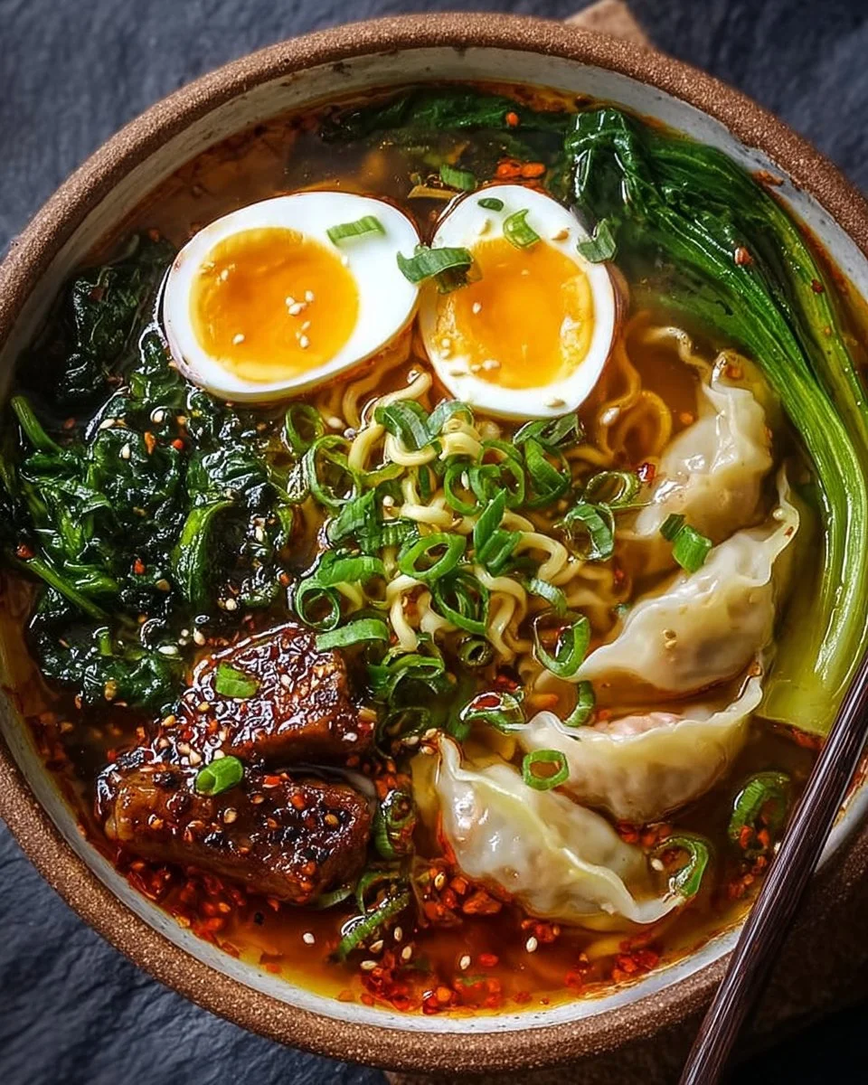 Dumpling Ramen Bowl