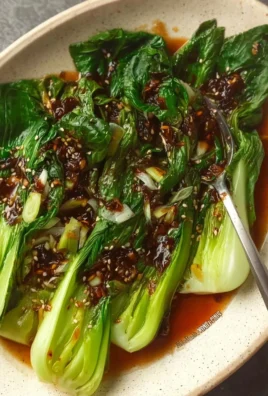 Easy bok choy with garlic soy sauce served in a bowl for a healthy meal