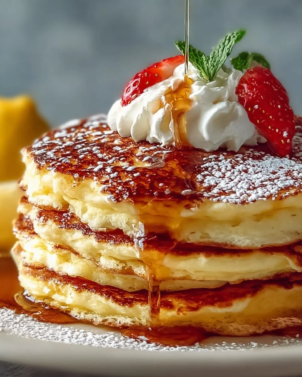 Fluffy Lemon Ricotta Pancakes