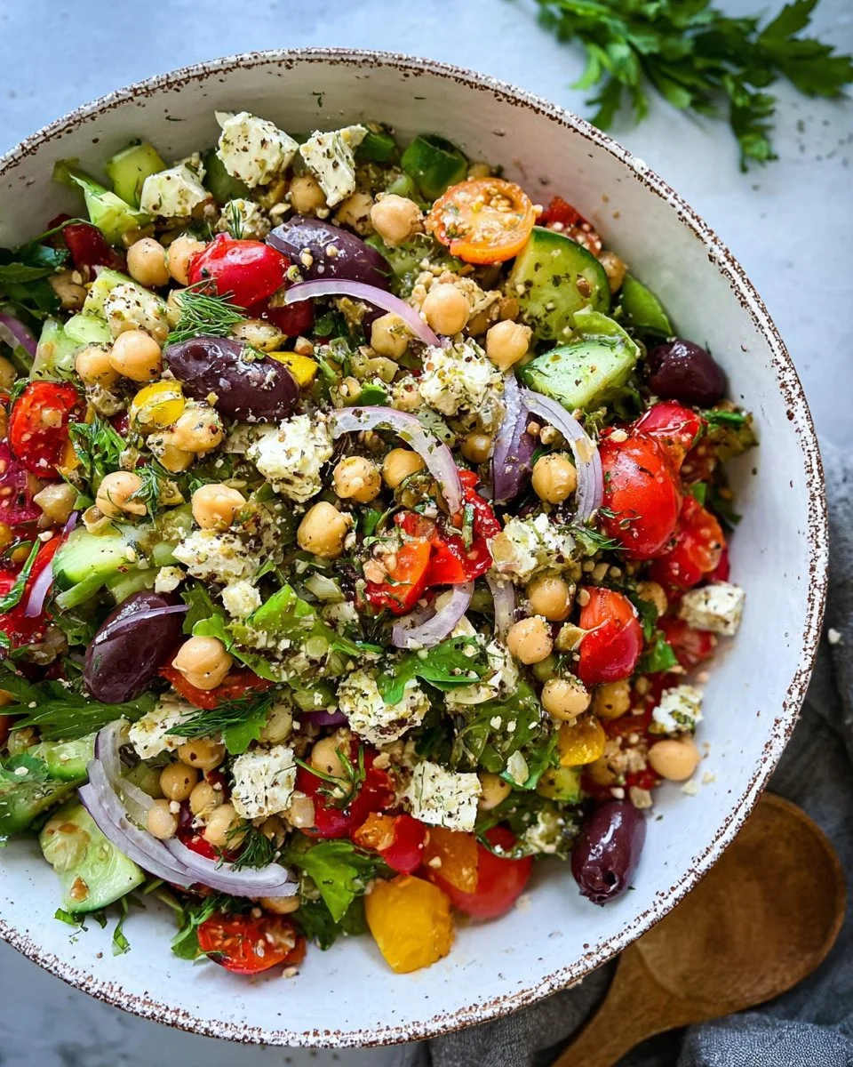 Mediterranean Mezze Salad