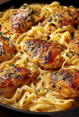 Delicious One-Pan Chicken served with Buttered Noodles for an easy dinner.