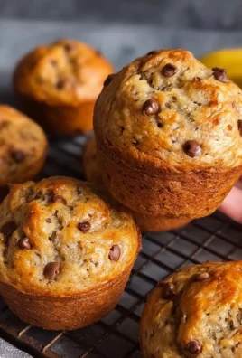 Delicious Protein Banana Muffins for a healthy snack or breakfast.