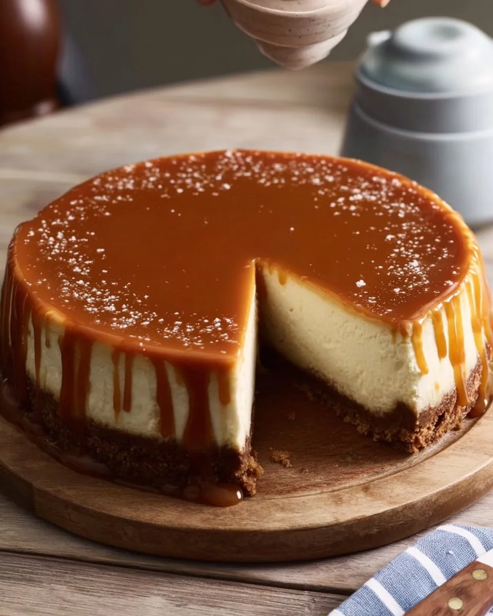 Salted Caramel Cheesecake