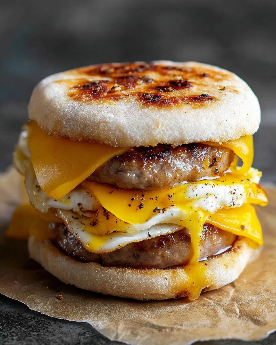 Sausage, Egg, & Cheese McMuffin