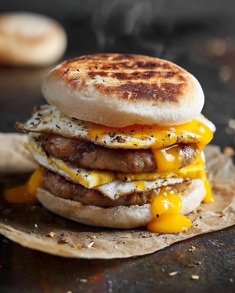 Sausage, Egg, & Cheese McMuffin