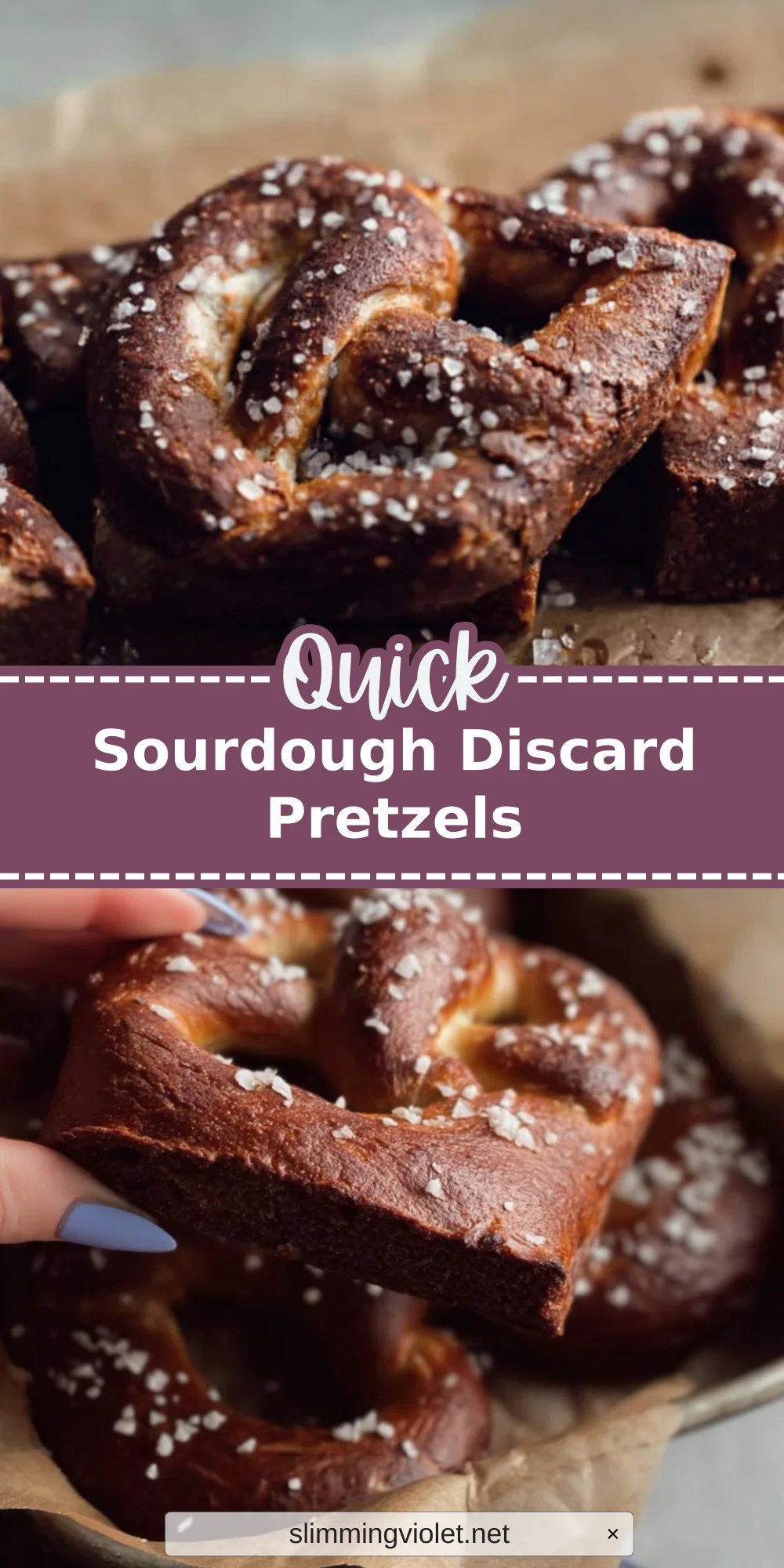Sourdough Discard Pretzels