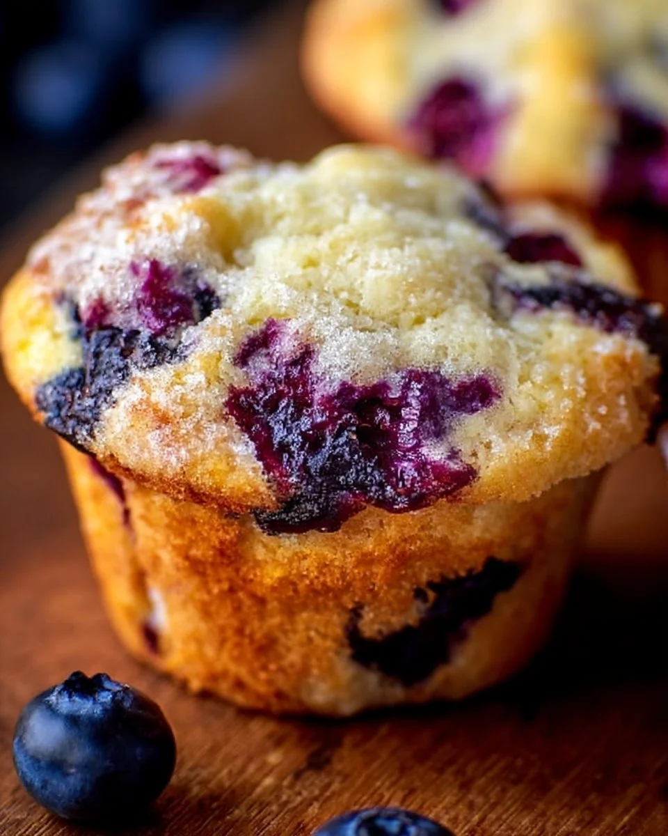 The Best Blueberry Muffins Ever